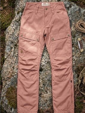 Fjallraven Women's Dusty Rose Utility Trousers